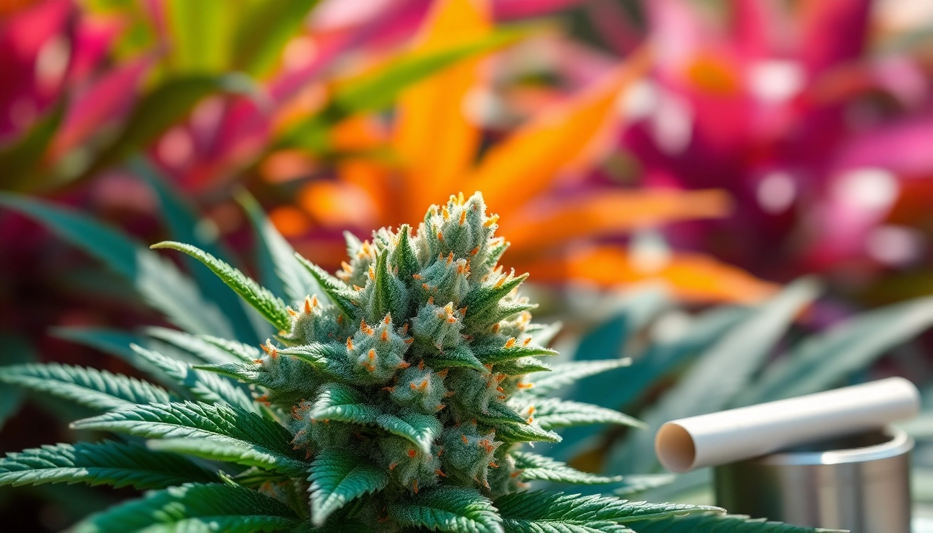Admire the Miami Runtz strain buds with vibrant colors and textures, showcasing their premium quality.